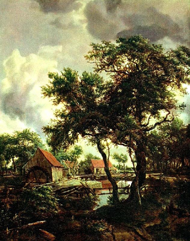 Meindert Hobbema kvarnen oil painting picture